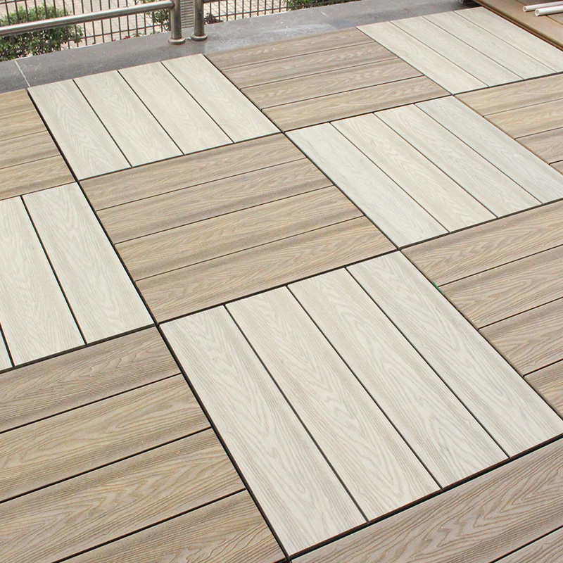 wooden tiles for balcony