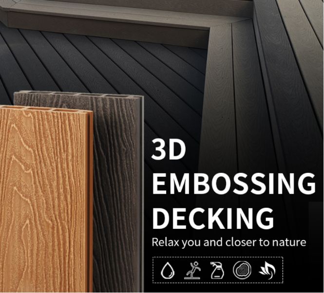 3D Composite Decking