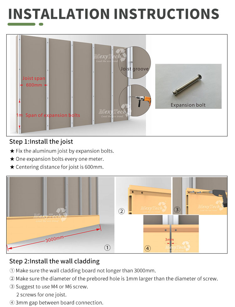 New Upgrade 3D Outdoor Wall Panels for Exterior Wall Decoration