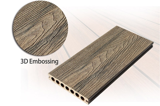 25mm Thick Wpc Decking Board