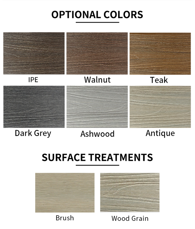 Popular Composite Decking Boards Colors