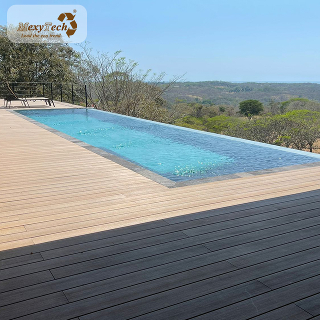 Composite Decking Around Pool