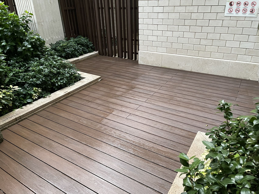 WPC Decking Project in Hongkong (2)