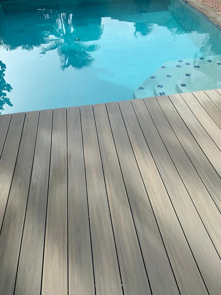 pool deck