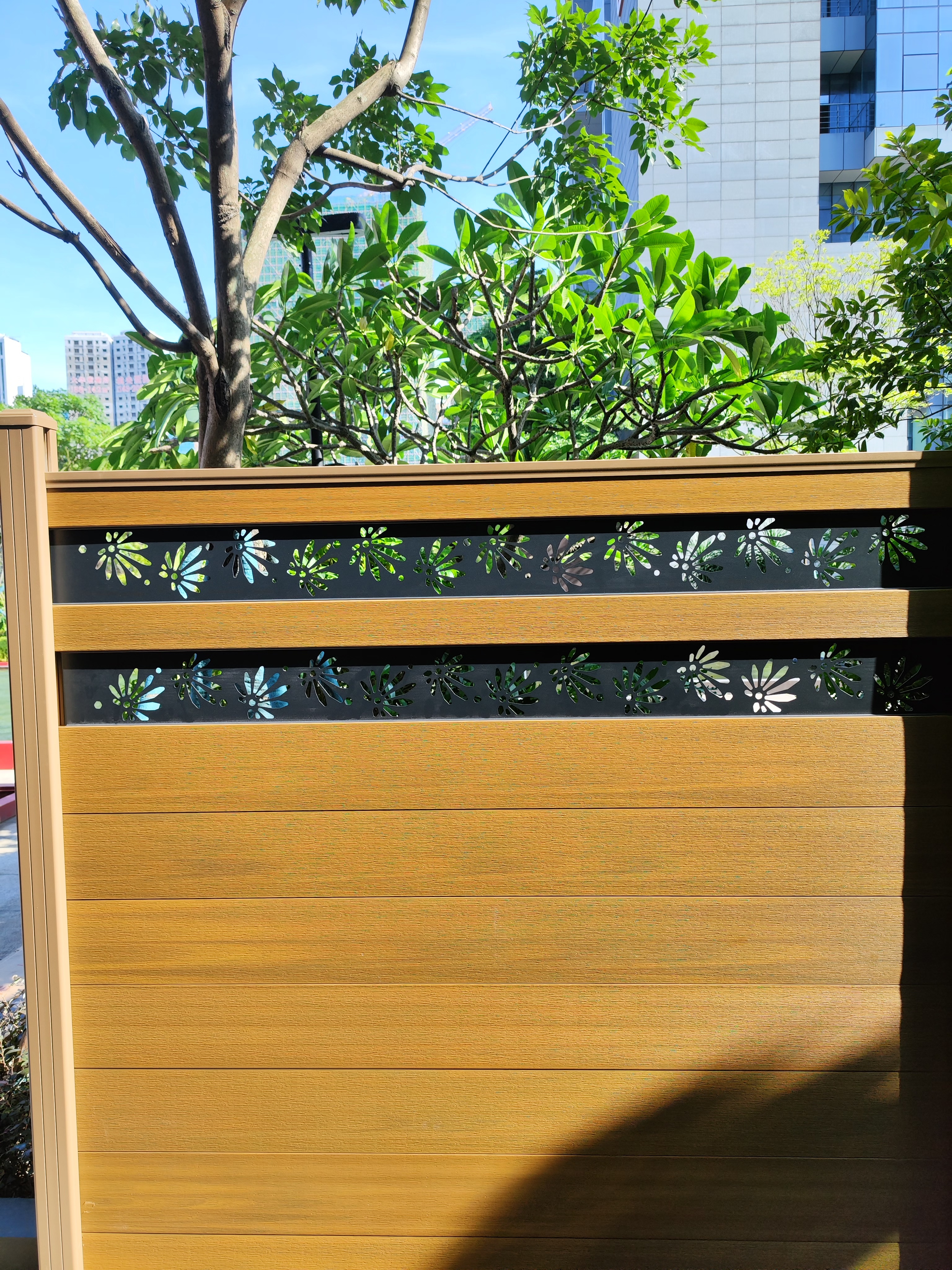 Decorative Engraved Fence