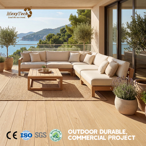 ASA outdoor fireproof solid biocolor decking
