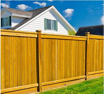 wood fence
