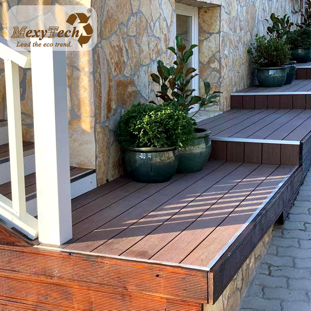 How to install composite decking on stairs