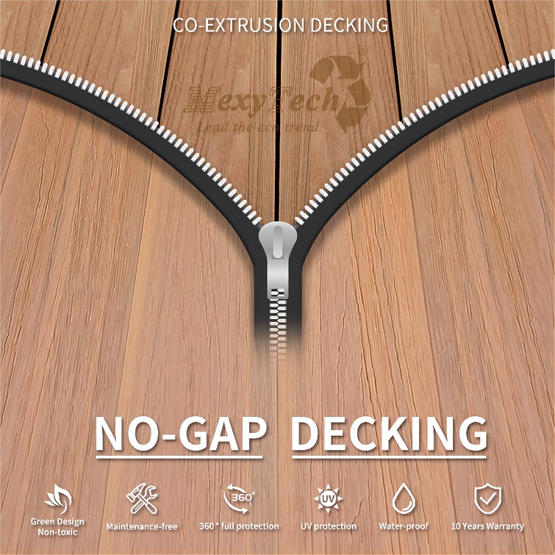 no gap decking by Mexytech