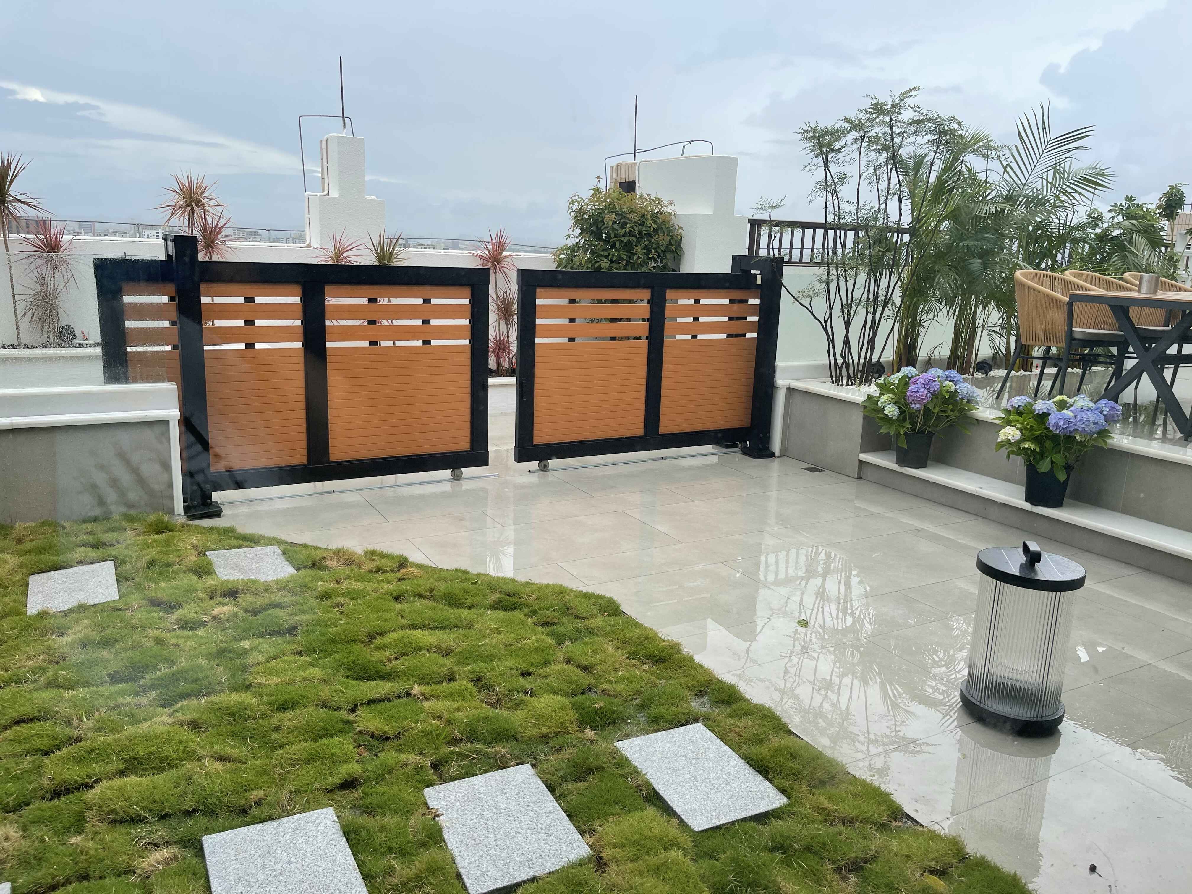 WPC garden fences