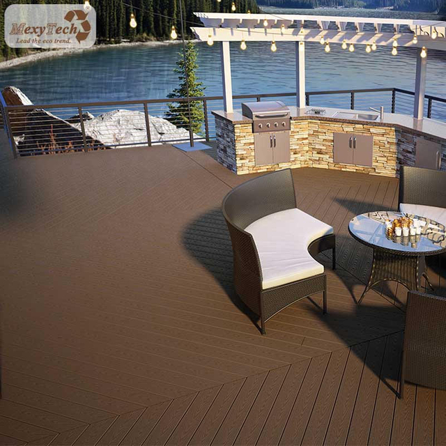 Co-extrusion WPC Decking