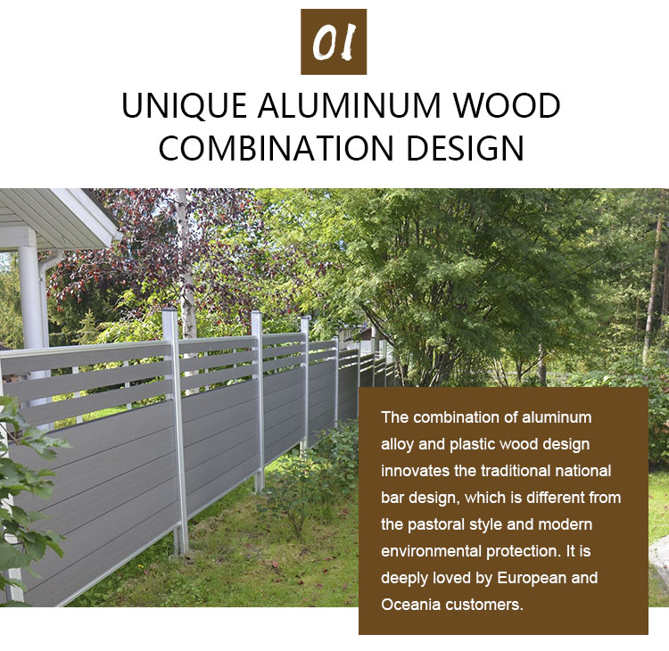 Composite Fence Panels with Classic Trellis