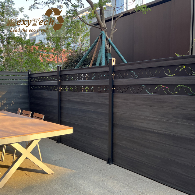  Newly Launched Carved WPC Fence