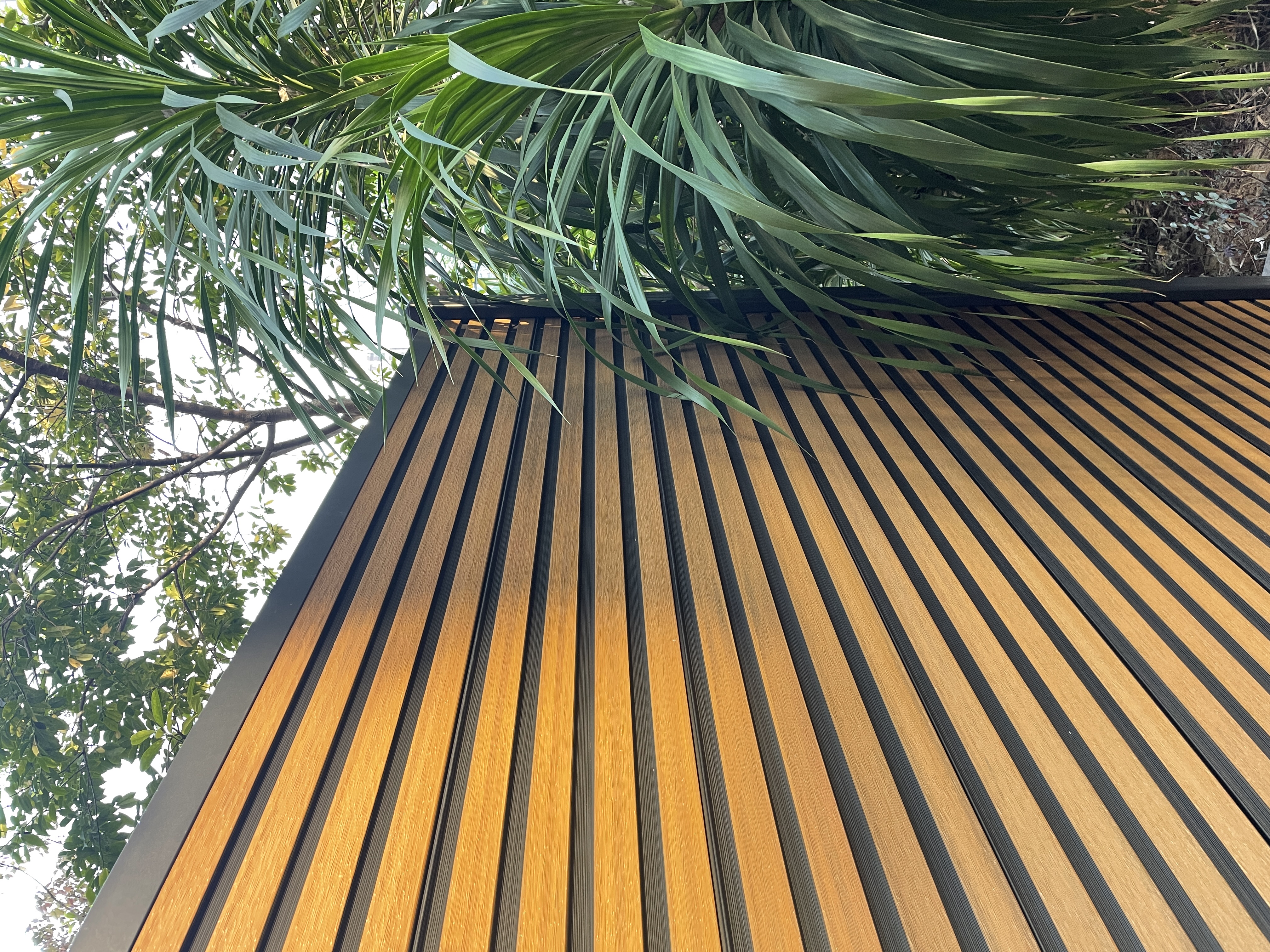 Two-Tone Composite Fence