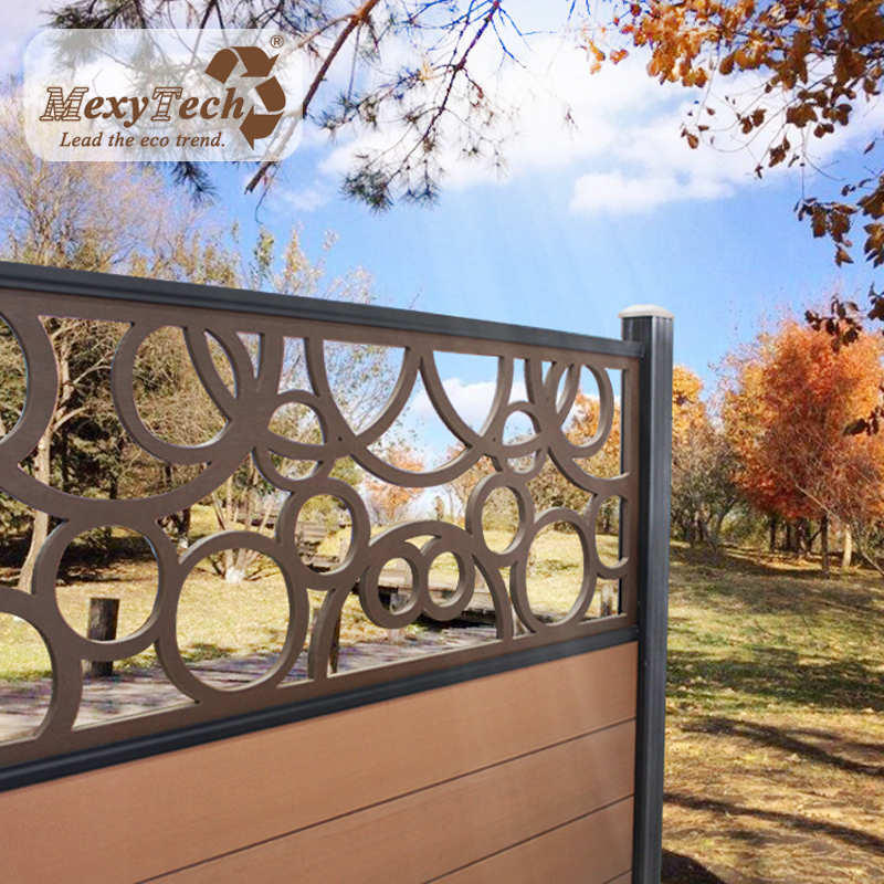Garven WPC Fence丨Composite Garden Fence丨Mexytech