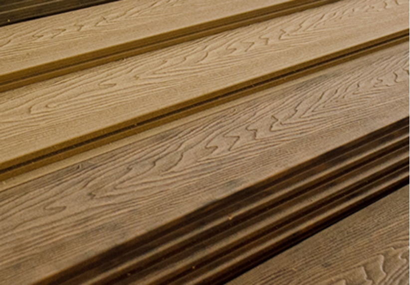 wood grain composite decking board texture
