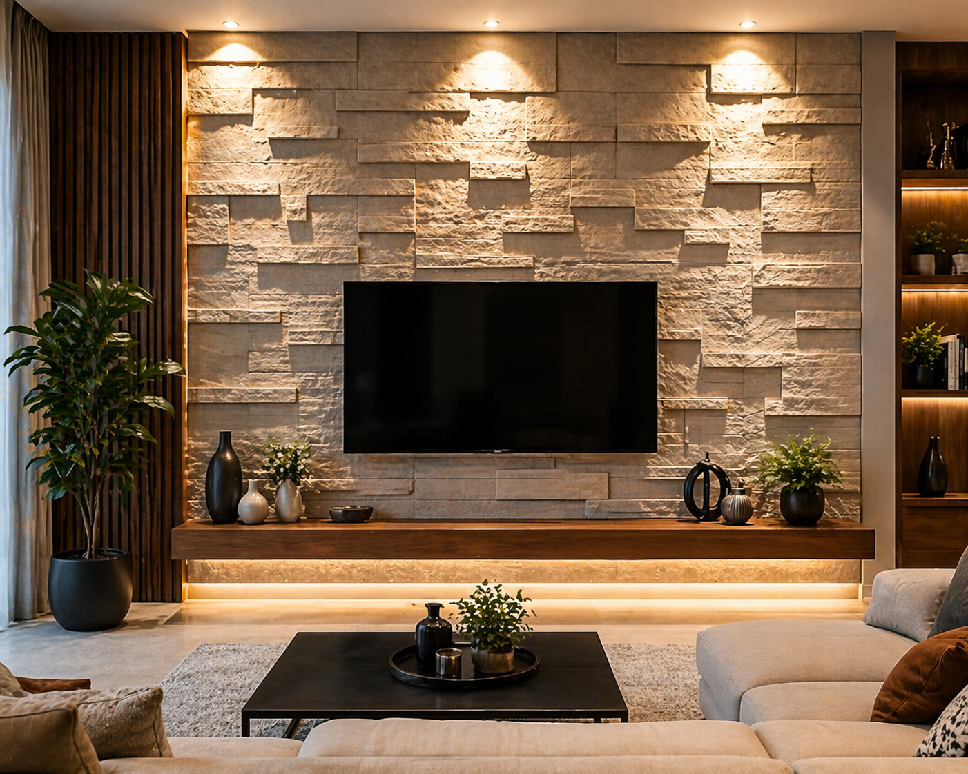 Textured Feature Walls