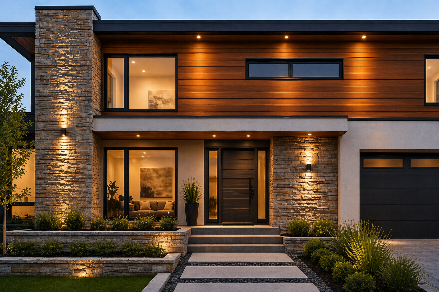 Mixed Material Cladding