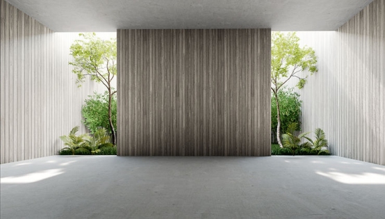Acacia ThermoCell wall cladding
