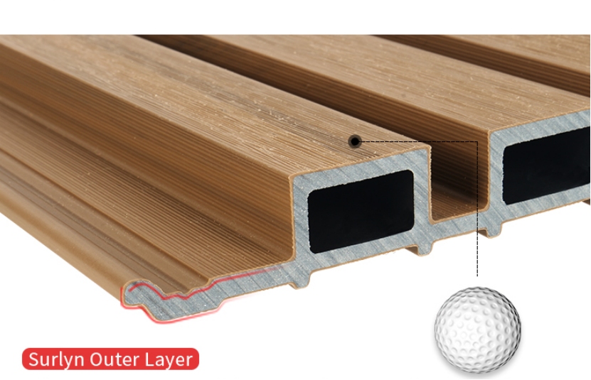 Composite Siding surlyn outer layer